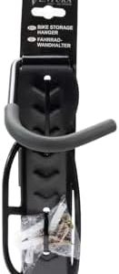 LAUFRADEINHÄNGUNG Fahrrad-Wandhalter schwarz – Platzsparende Befestigung für Ihr Bike in der Wohnung