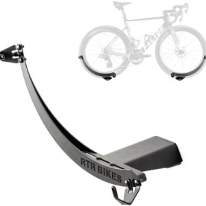 RTR BIKES Moon 1 Professionelle Fahrradhalterung - Platzsparende Wandhalterung für Zuhause, Garage & Fahrradladen