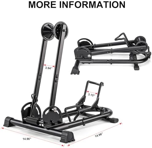 CXWXC Faltbarer Fahrradständer für 26-29 Zoll und 650C-700C Bikes – Perfekt für Garage, Haus oder Fahrradgeschäft