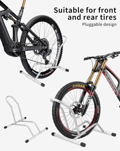 Fahrradständer Boden – Freistehender Fahrradmontageständer für 16-29 Zoll Mountainbike & Rennrad – Praktisch und stabil