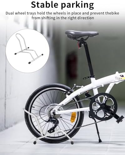 Fahrradständer Boden – Freistehender Fahrradmontageständer für 16-29 Zoll Mountainbike & Rennrad – Praktisch und stabil