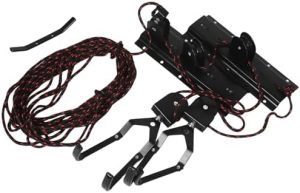 Fahrradlift Seilzug Wandhalterung für Garage – Platzsparender Deckenhalter für Mountainbike & Citybike, schnelle Montage