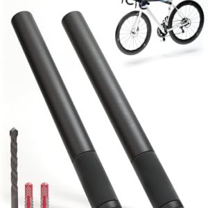 Borgen Fahrrad Wandhalterung aus Holz - stabile Halterung für Rennrad, MTB & E-Bike bis 20 kg