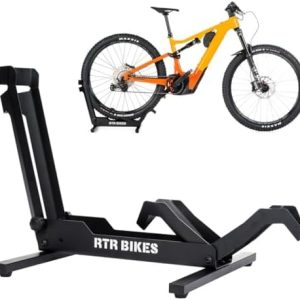 RTR BIKES Brutus Professioneller Freistehender Fahrradständer - Perfekt für Garage, Haus oder Fahrradgeschäft