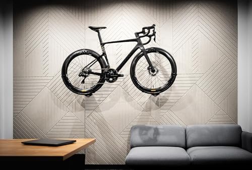 RTR BIKES Moon 1 Professionelle Fahrradhalterung - Platzsparende Wandhalterung für Zuhause, Garage & Fahrradladen