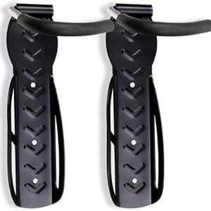 Schramm® 2er Fahrradhalter Wandhalterung in 6 Farben – Ideal für platzsparende Aufbewahrung von 2 Fahrrädern!