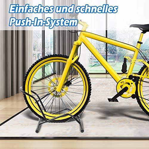 Fahrrad Abstellständer von – Stabiler freistehender Fahrradhalter für 16''-29'' Fahrräder, ideal für Garage oder Balkon