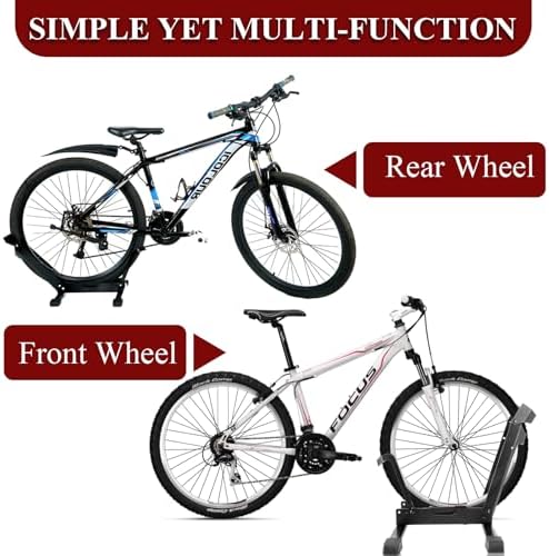 STARVAST Fahrradständer für 26-29 Zoll E-Bike/Mountainbike - Praktische Bodenaufbewahrung für Zuhause, Garage & Garten